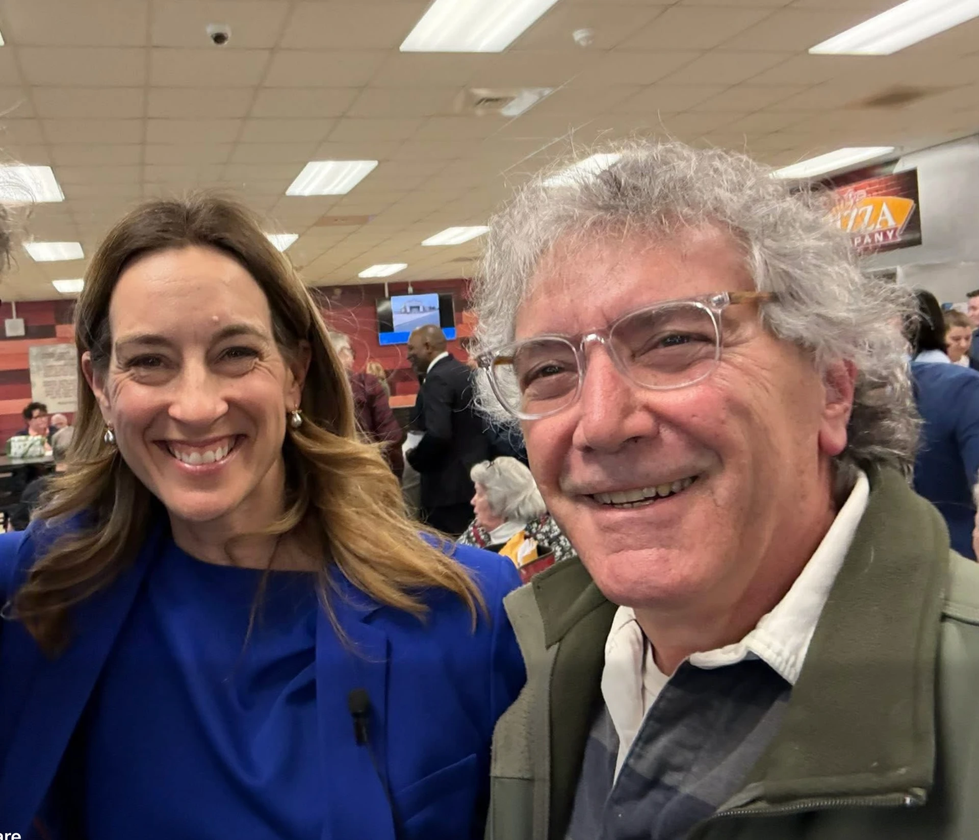 Anthony Colucci with Governor