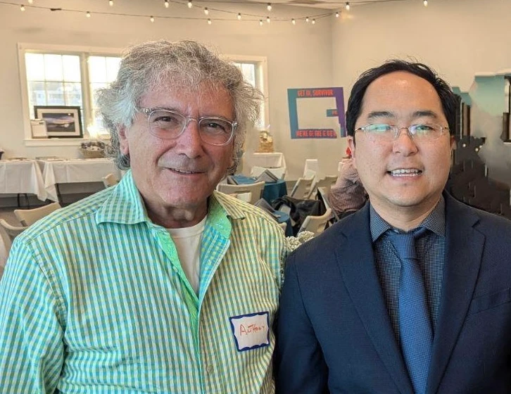 Anthony Colucci with Senator